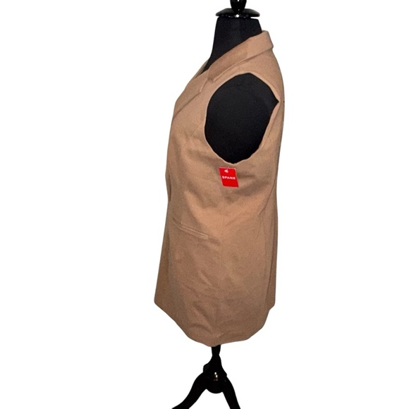 NWT SPANX The Perfect Vest Dress - Toffee Plus 1X - Picture 8 of 15